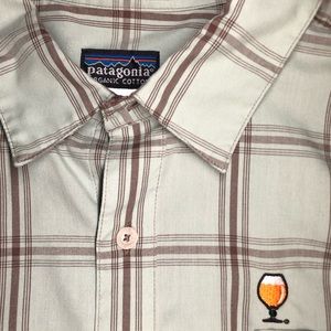 XL Patagonia Collard Shirt w/ New Belgium